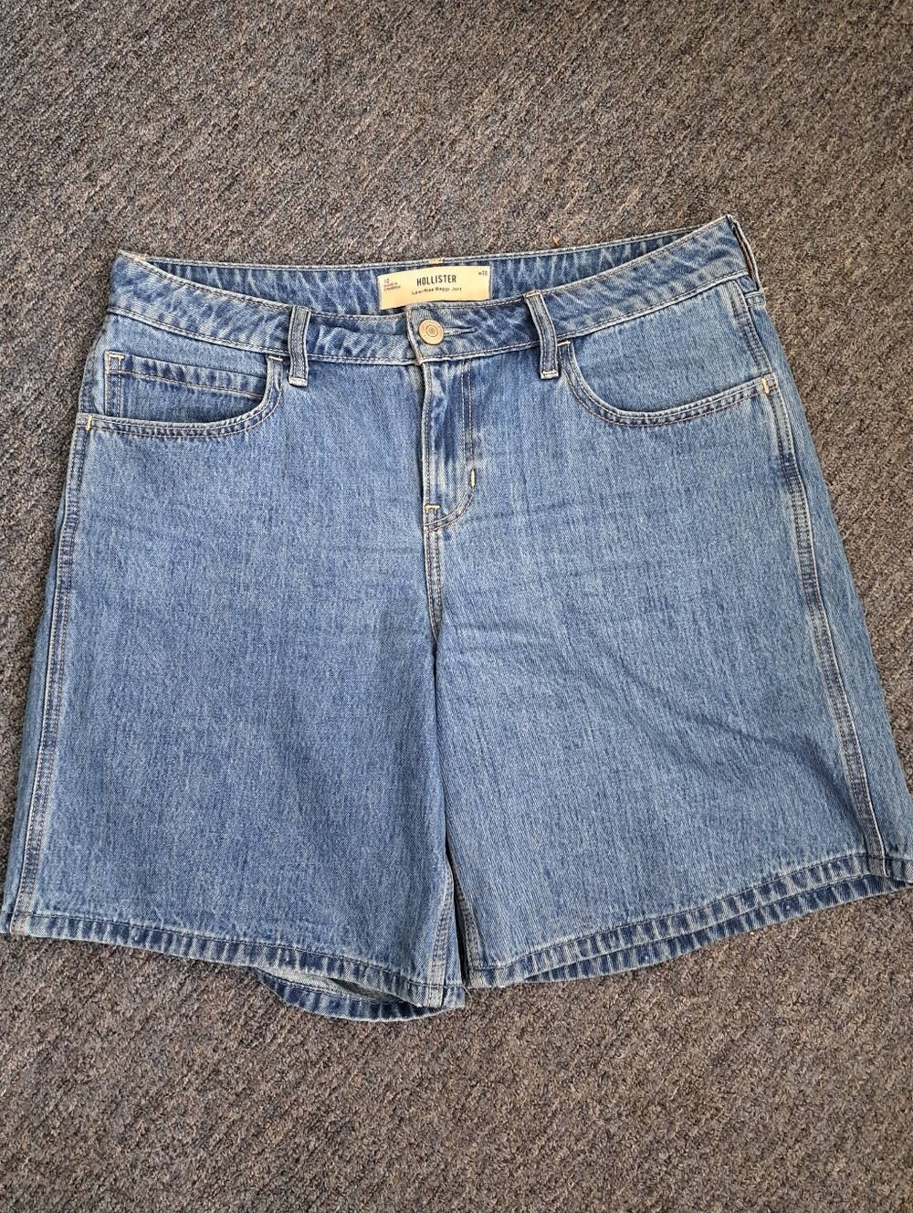Hollister Women's Medium Blue Denim Jorts